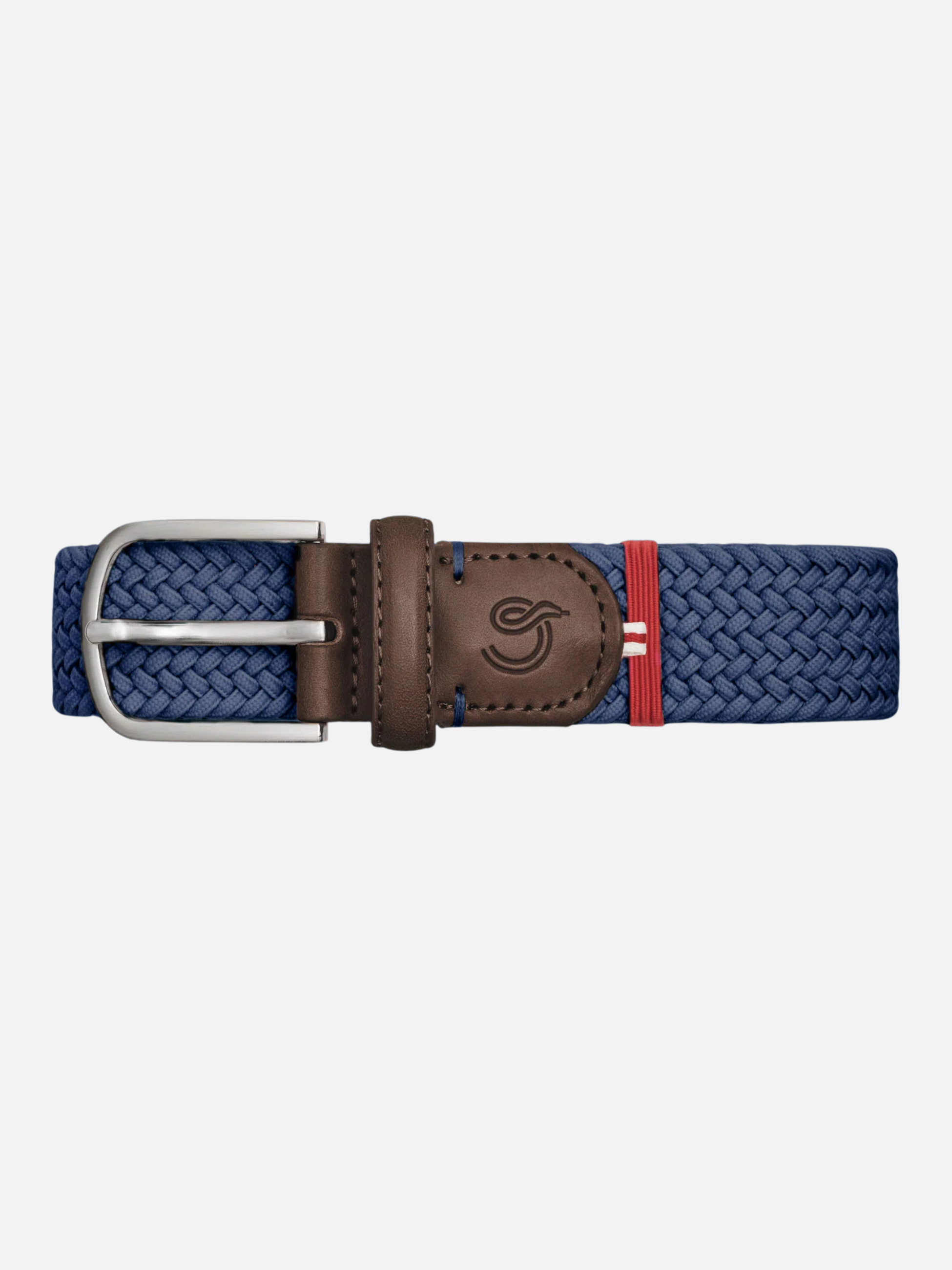 La Boucle Stretch Belt Paris Navy Blue Belts Adjustable Comfortable Belting for Men Silver Buckle Fun Accessories for Guys Athens GA Georgia Kempt Menswear Store Near Me