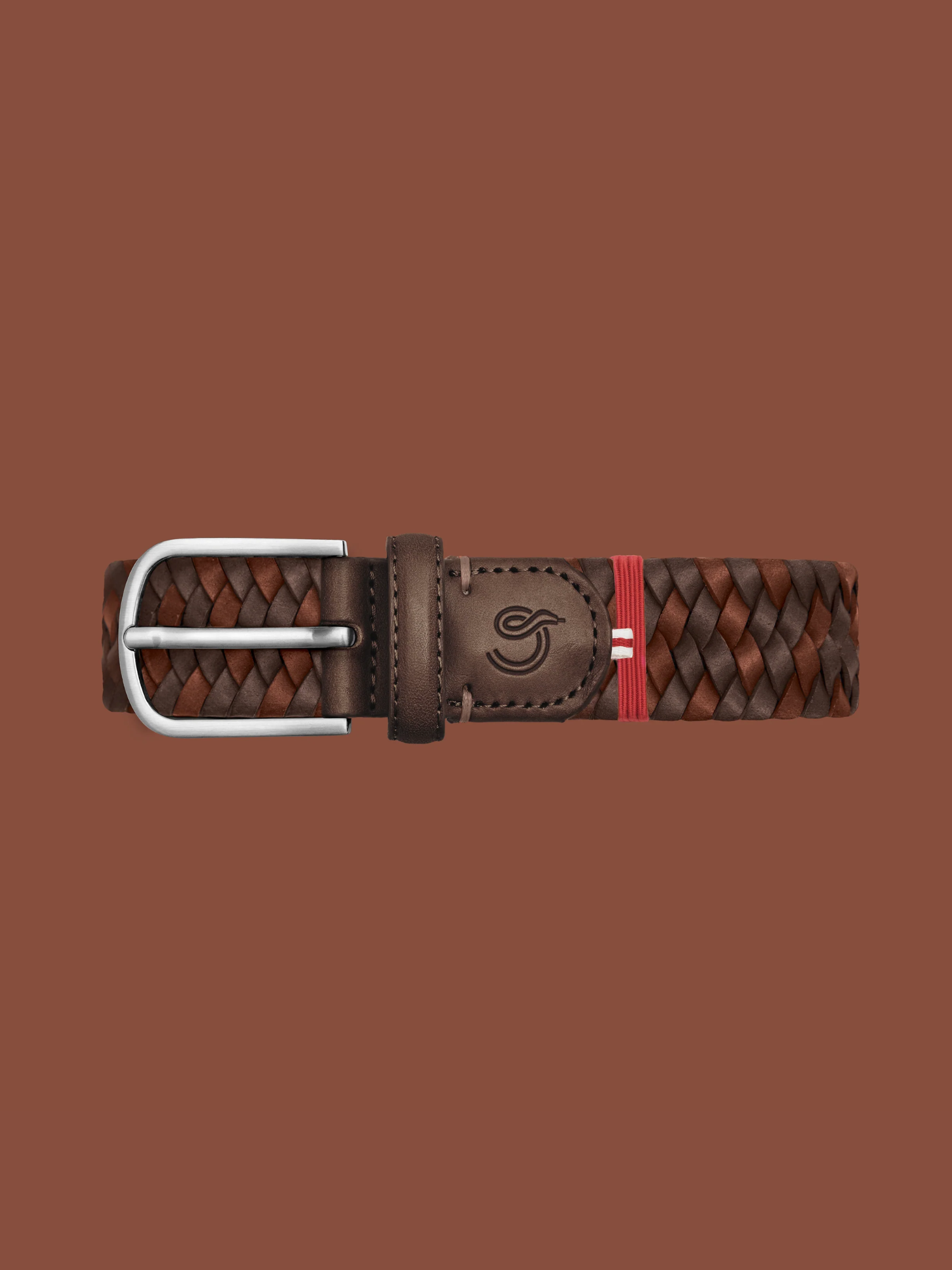 La Boucle Bologna Tan Brown Stretch Leather Belt Comfortable Belts for Men Men’s Accessories Athens GA Georgia Kempt Menswear Store Near Me