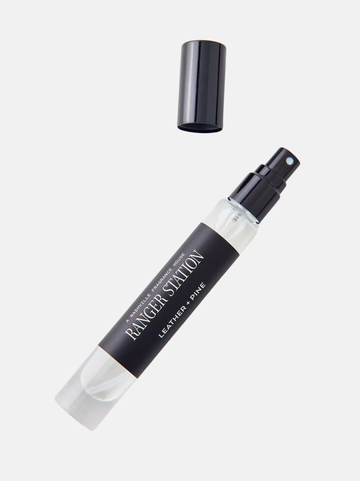 ranger station quickdraw perfume/cologne leather + pine with scent notes (tanned leather / pine sap / amber / sandalwood) from kempt athens men's clothing store in athens, ga georgia