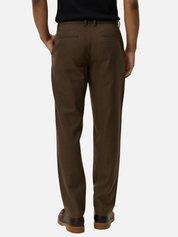 Les Deux Como Reg Houndstooth Suit Pants Straight Fit Teak Brown Plaid Pattern Men’s Bottoms for Men Athens GA Georgia Kempt Menswear Store Near Me