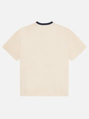 Les Deux Bronson Mesh T-Shirt Eggnog White Patch Stitch Sporty Men’s Top Tops for Men Athens GA Georgia Kempt Menswear Store Near Me
