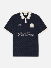 Les Deux France Football Jersey Dark Navy Blue 2026 World Cup Soccer Merch Men’s Top for Men Lightweight Soft Sport Jerseys for Guys Athens GA Georgia Kempt Menswear Store Near Ne