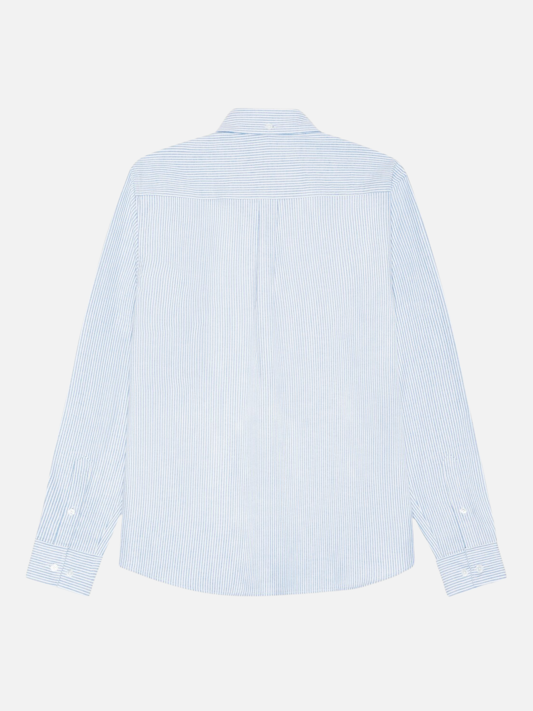 Les Deux Konrad Oxford Shirt - Light Blue/White