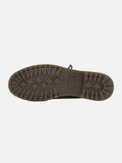 Les Deux Suede Boatshoe Rosin Green Men’s Shoes - botom