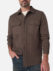 Liverpool Henderson Knit Button Up - Deep Earth