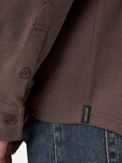 Liverpool Henderson Knit Button Up - Deep Earth