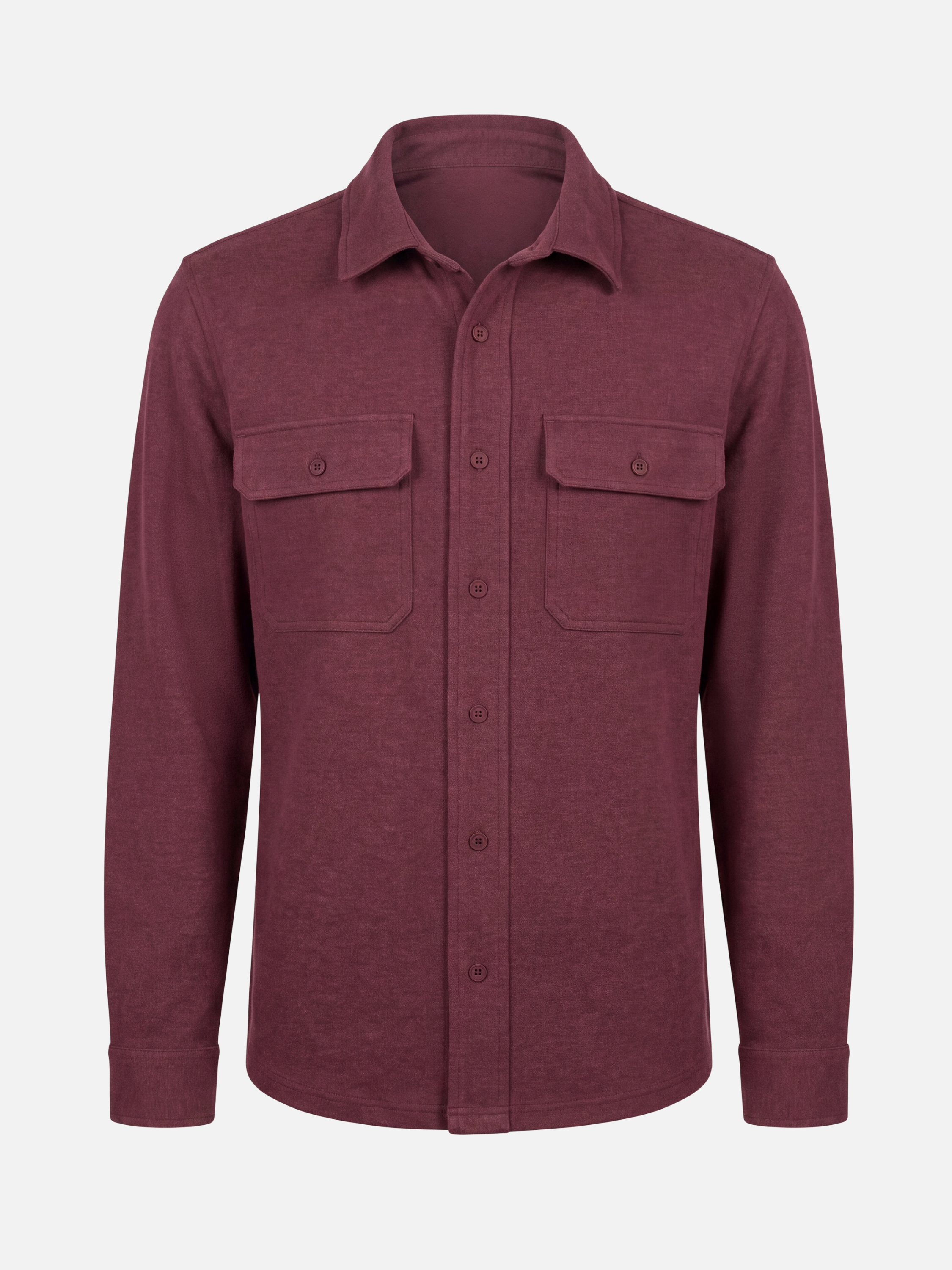 Liverpool Henderson Knit Button Up - Windsor Wine