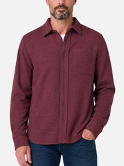 Liverpool Henderson Knit Button Up - Windsor Wine