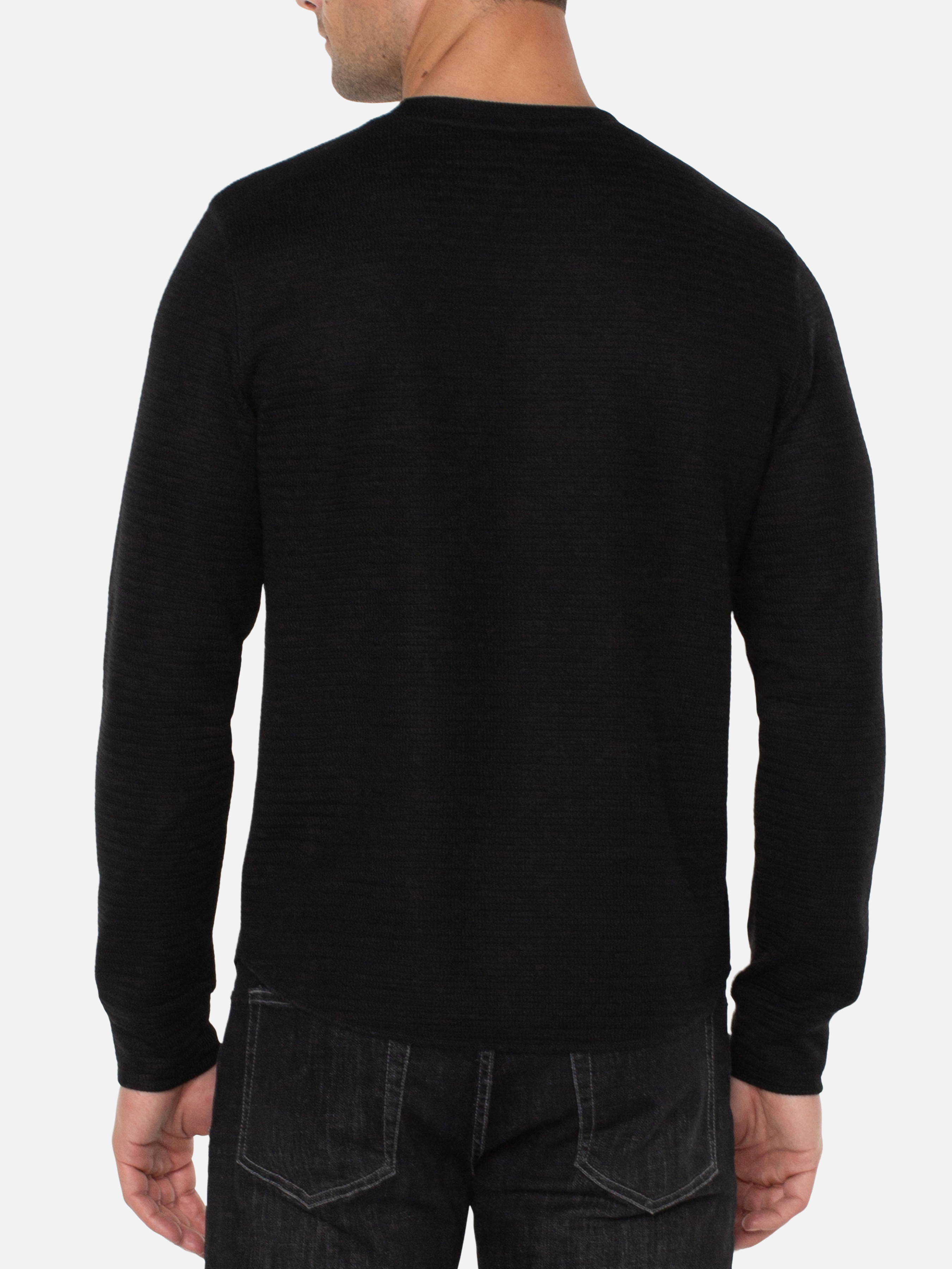 Liverpool Long Sleeve Crew - Black