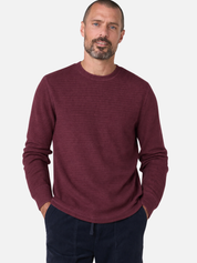 Liverpool Long Sleeve Crew - Windsor Wine