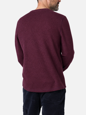 Liverpool Long Sleeve Crew - Windsor Wine