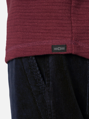 Liverpool Long Sleeve Crew - Windsor Wine