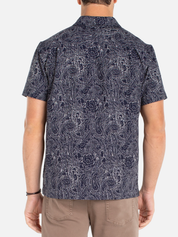 Liverpool Midnight Paisley SS Button Up