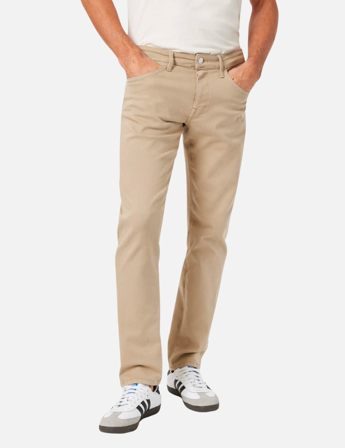 mavi marcus slim straight khaki jean chinchilla supermove sustainable pant cotton tencel polyester elastane blend kempt athens ga georgia men's clothing store