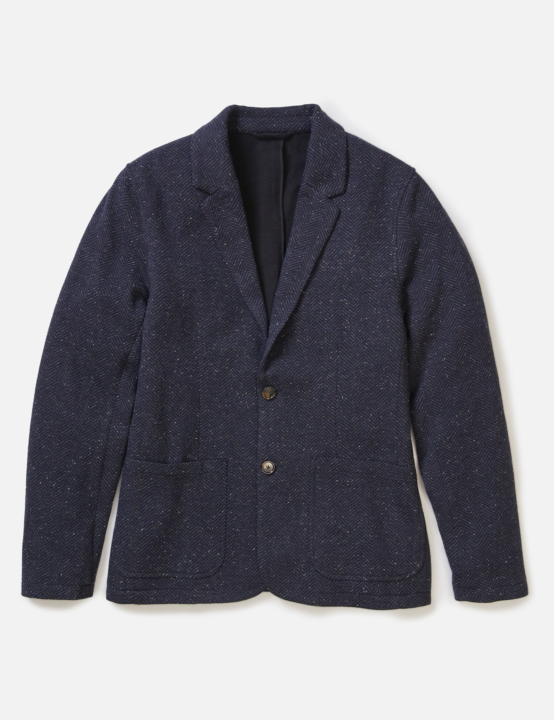 Marine Layer Pacifica Stretch Twill Blazer Unconstructed Navy Herringbone Fall Winter Men’s Tops for Men Athens GA Georgia Kempt Menswear Store Near Me