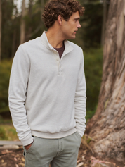 Marine Layer Cloud 9 Clayton Pullover - Oatmeal