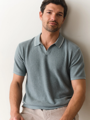Marine Layer Greyson Sweater Polo