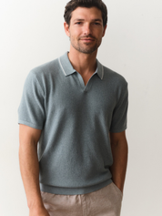 Marine Layer Greyson Sweater Polo