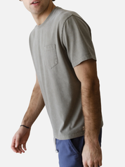 Marine Layer Luxe 250 Relaxed Pocket Tee Faded Green Soft Tops for Men men’s Summer shirts Athens GA Georgia Kempt Menswear Store Near Me