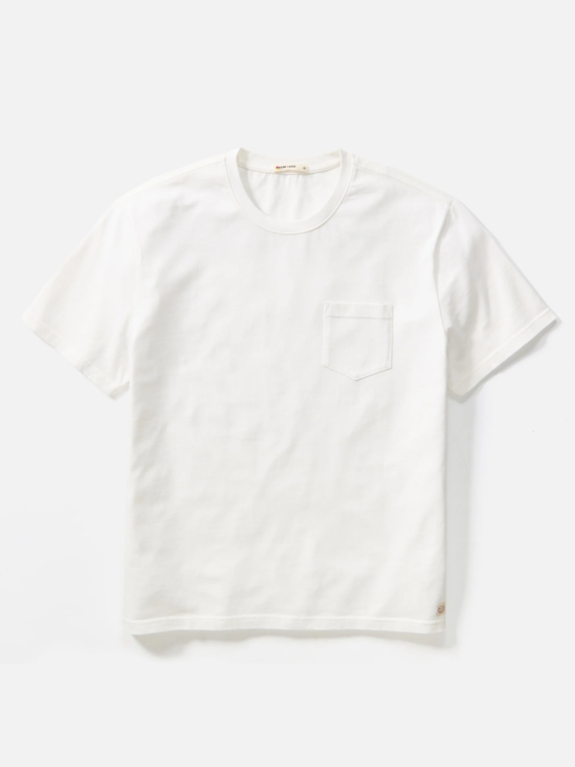 Marine Layer Luxe 250 Relaxed Pocket Tee White Soft Tops for Men men’s Summer shirts Athens GA Georgia Kempt Menswear Store Near Me