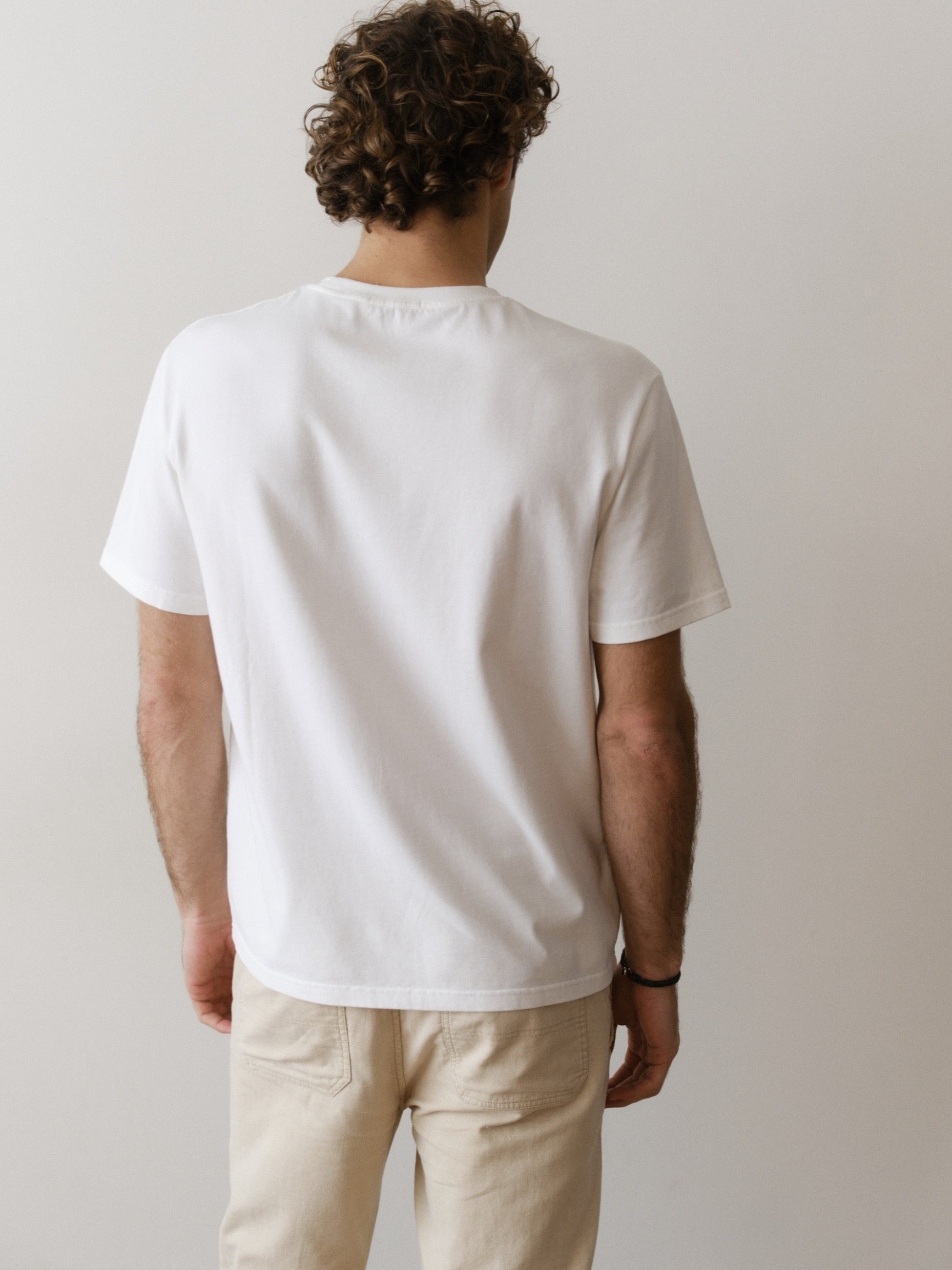 Marine Layer Luxe 250 Relaxed Pocket Tee White Soft Tops for Men men’s Summer shirts Athens GA Georgia Kempt Menswear Store Near Me