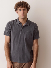 Marine Layer Luxe Slub Polo