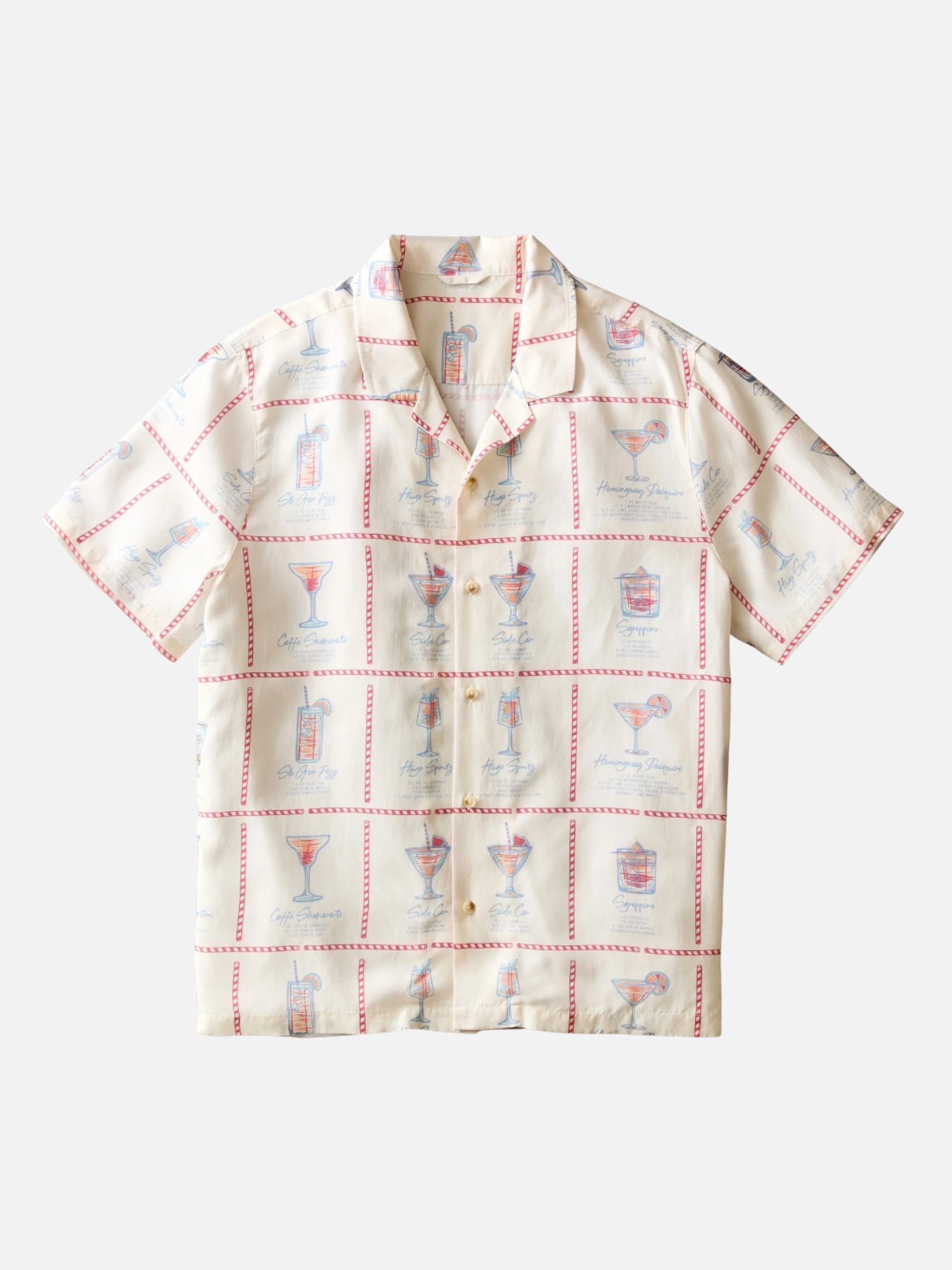 Marine Layer Luzio Resort Shirt - Happy Hour