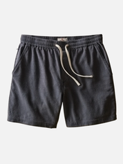 Marine Layer saturday beach pant elastic waist drawstring men’s bottoms spring summer shorts for men faded black grey gray Athens GA Georgia Kempt Menswear Store Near Me