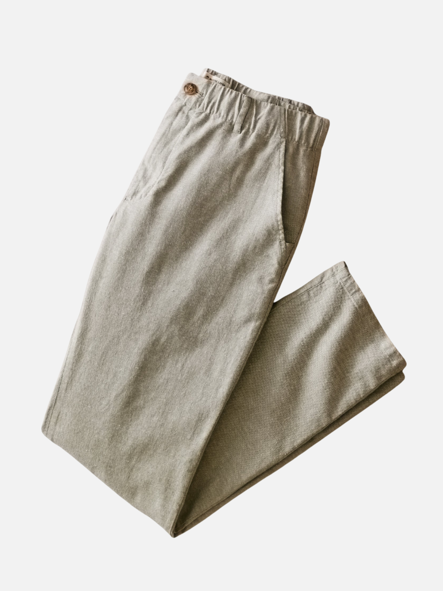 Marine Layer Saturday Hemp Chino Olive Green Men’s Bottoms for Spring Summer Pants for Men Athens GA Georgia Kempt Menswear Store Near Me