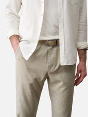 Marine Layer Saturday Hemp Chino Olive Green Men’s Bottoms for Spring Summer Pants for Men Athens GA Georgia Kempt Menswear Store Near Me