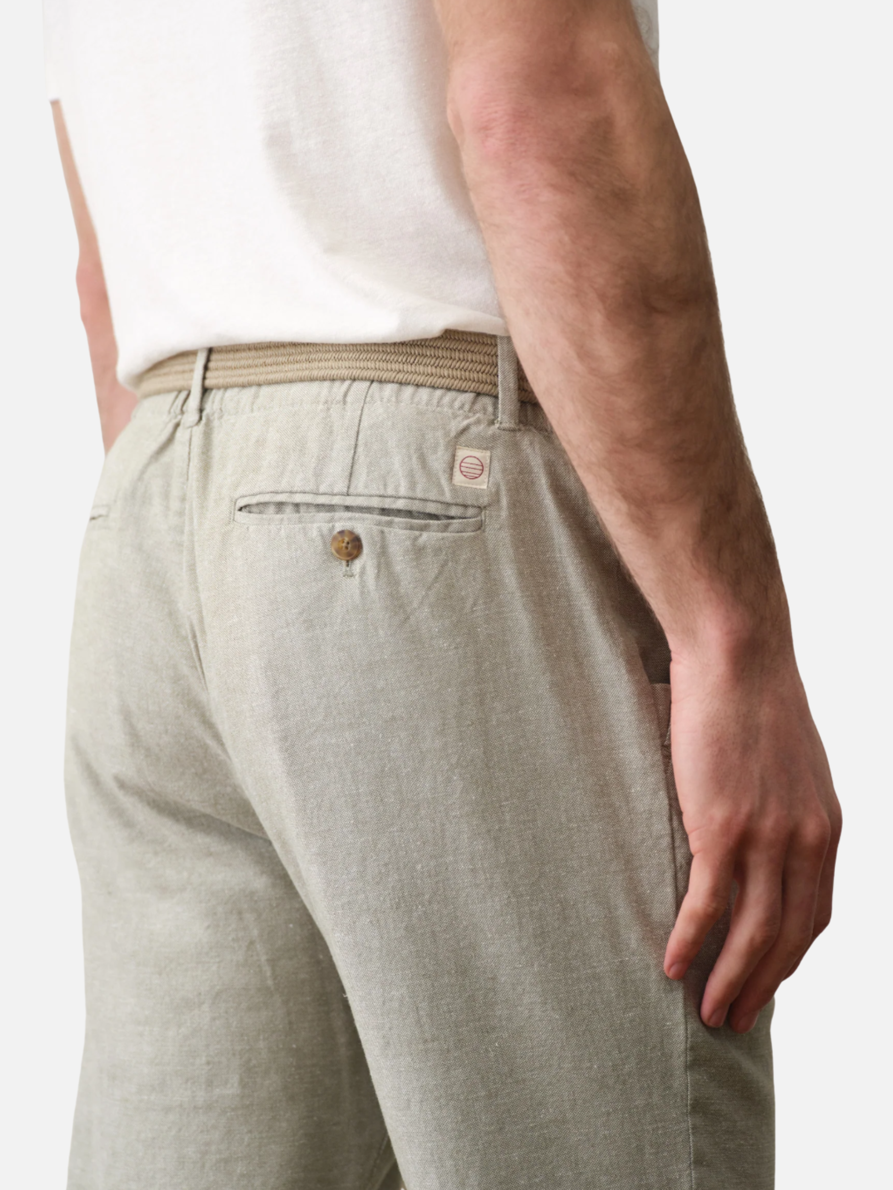 Marine Layer Saturday Hemp Chino Olive Green Men’s Bottoms for Spring Summer Pants for Men Athens GA Georgia Kempt Menswear Store Near Me