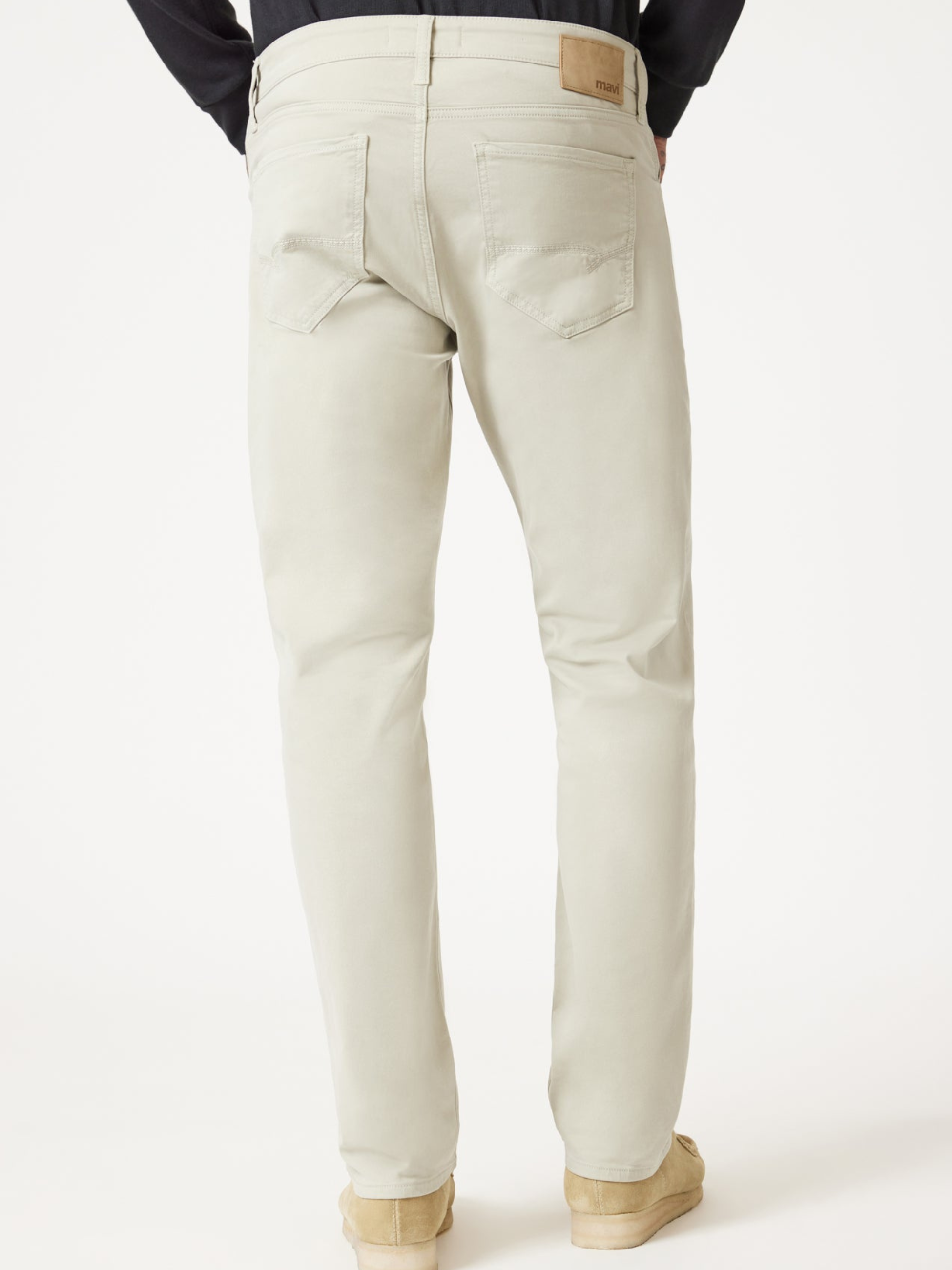 Mavi Zach Straight Relaxed Mint Twill Taupe Cream Men’s Bottoms Pants for Men Spring Summer Comfortable Stretchy Jeans Athens GA Georgia Kempt Menswear Store Near Me