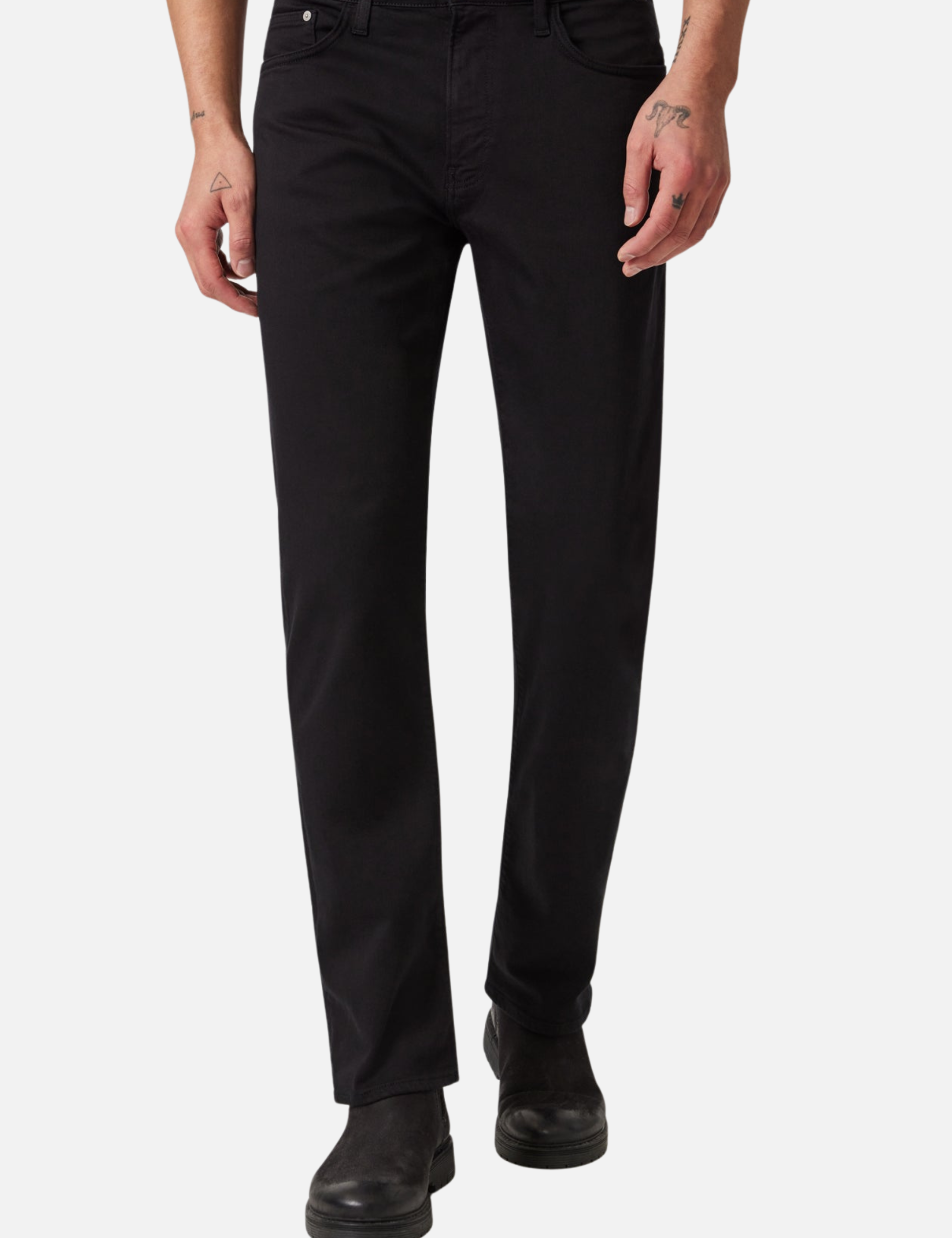 Mavi Zach Relaxed Fit Straight Jeans Black Feather Blue Wash Denim Pants Men’s Bottoms for Men Athens GA Georgia Kempt Menswear Store Near Me