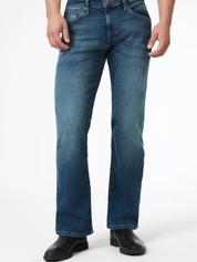 Mavi Josh Bootcut Jean - Mid Brushed