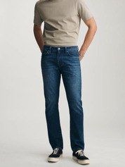 Mavi Marcus Slim Straight Leg Dark Air Lite Blue Men’s Jeans Bottoms for Men Athens GA Georgia Kempt Menswear Store Near Me