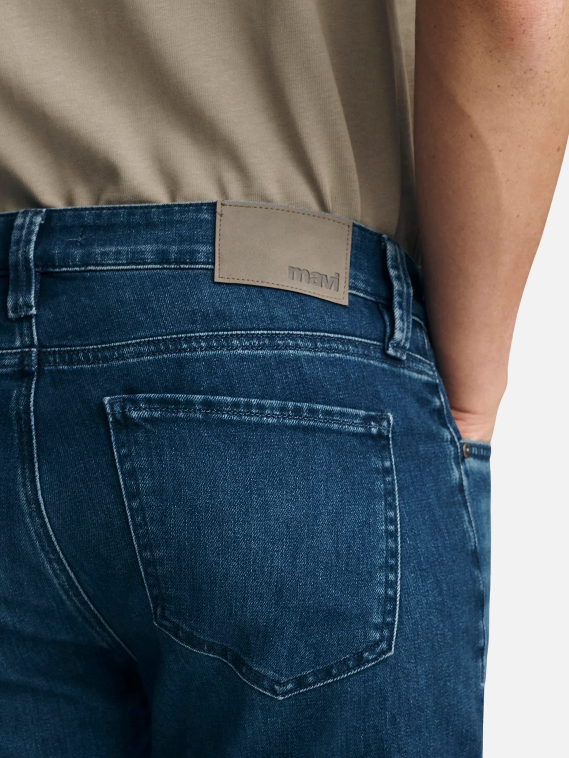 Mavi Marcus Slim Straight Leg Dark Air Lite Blue Men’s Jeans Bottoms for Men Athens GA Georgia Kempt Menswear Store Near Me