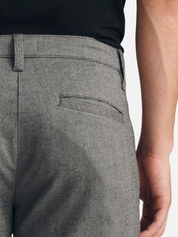 Mavi Will Pleated Straight Chino Pants - Grey