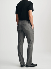 Mavi Will Pleated Straight Chino Pants - Grey