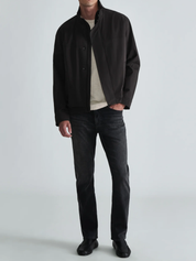 Mavi Zach Straight Leg Pant - Smoke Brushed