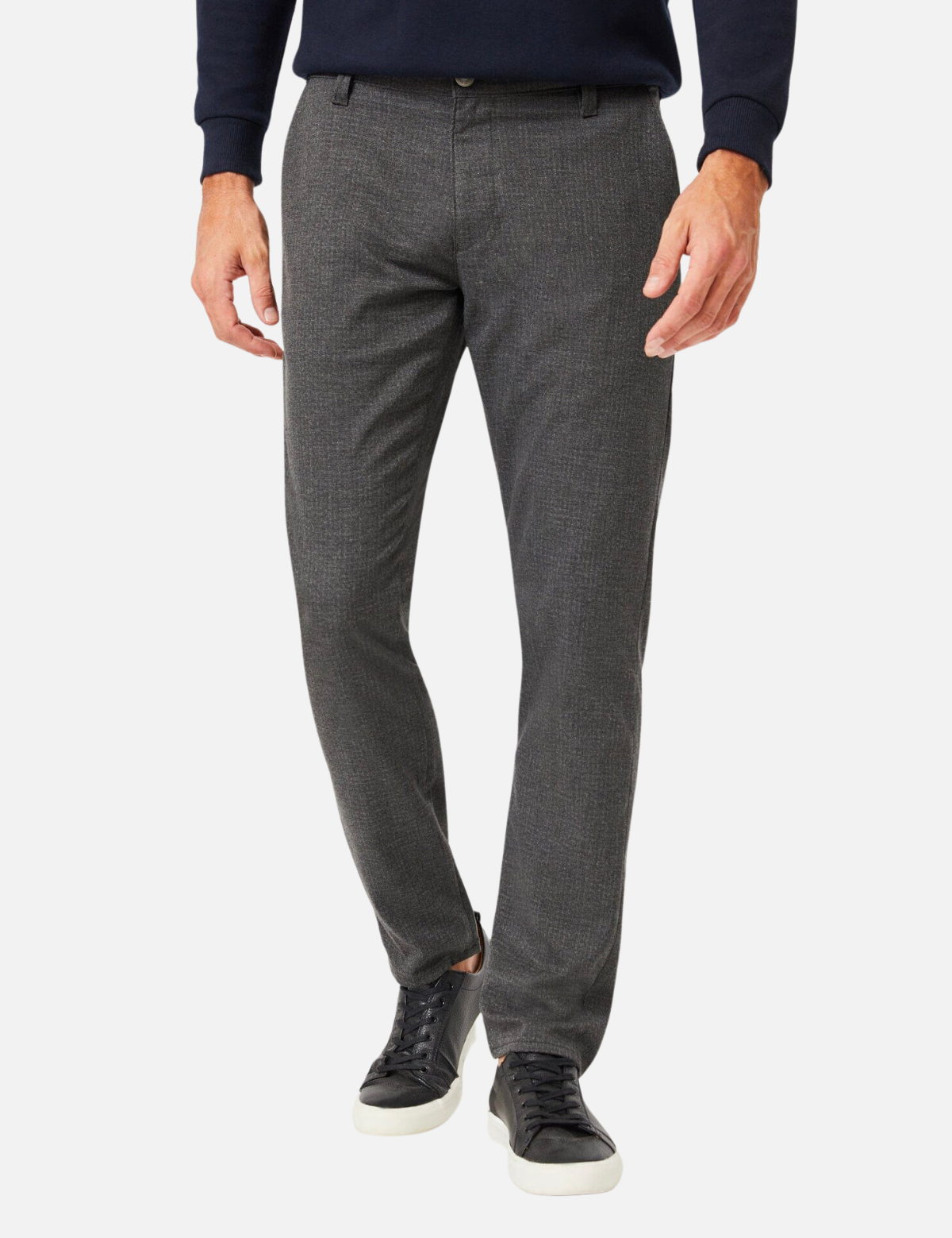 Mavi Johnny Charcoal Feather Tweed Pant Mens Dress Pant Athens GA Clothing Kempt