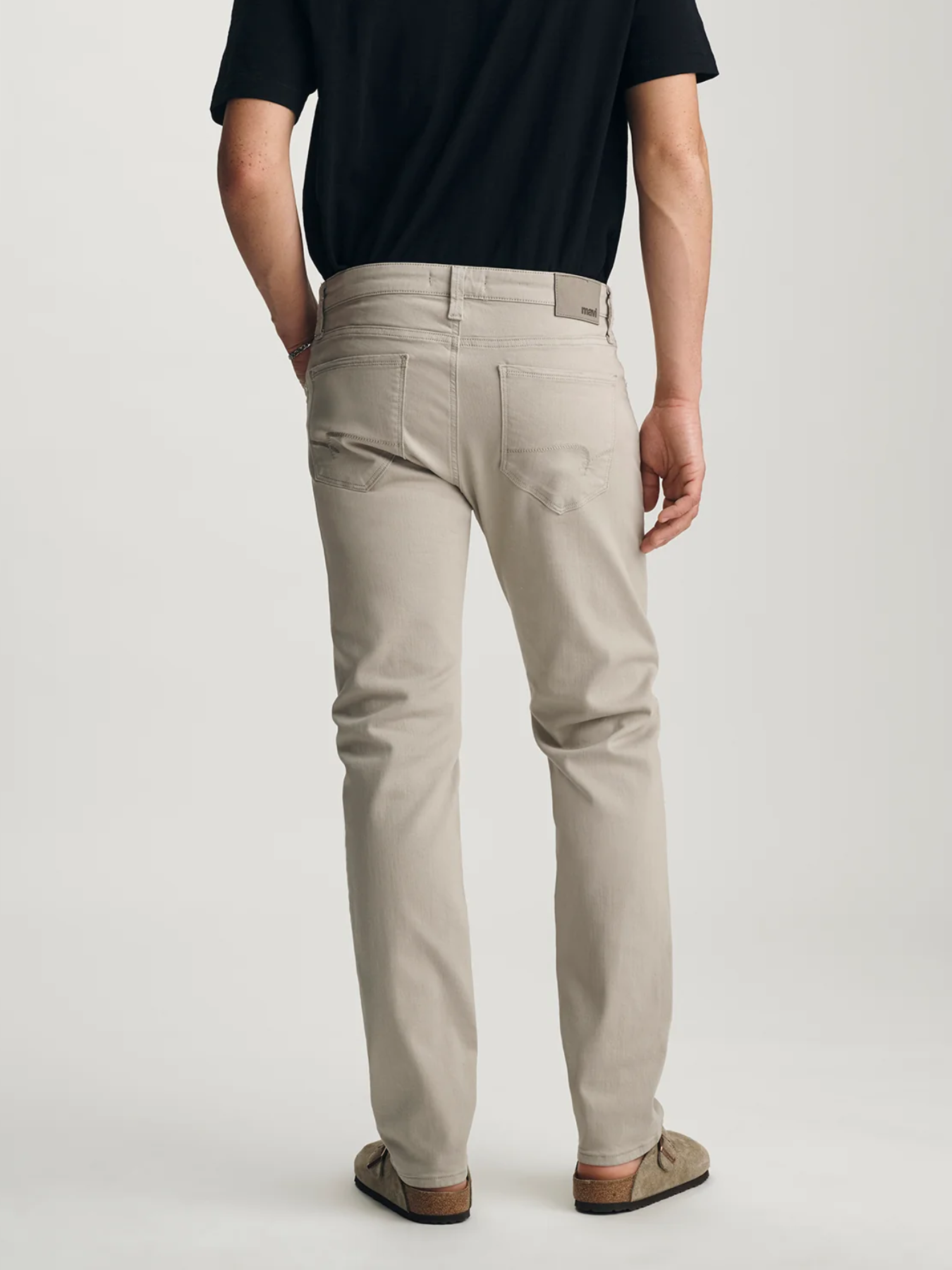 Mavi Marcus Slim Straight Jean Cumulus Cloud Beige Supermove Denim Kempt Mens Pants Athens Georgia Clothing Store for Guys UGA