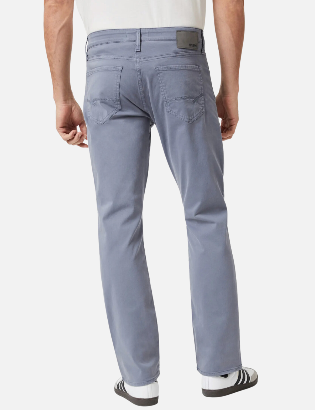 Mavi Zach Straight Pant Flint Stone Luxe Twill Jean Kempt Athens Georgia Mens CLothing Shop