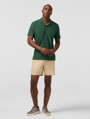 Mizzen and Main Copa Camp Shirt Pine Green SS Short Sleeve Men’s Summer Textured Tops for Men Wrinkle Free Moisture Wicking Shirts for Guys Athens GA Georgia Kempt Menswear Store Near Me