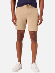 Mizzen and Main Deck Short Lightweight Thin Summer Boat Beach Short Light Khaki Spring Summer Bottom for Men Athens GA Georgia Kempt Menswear Store Near Me