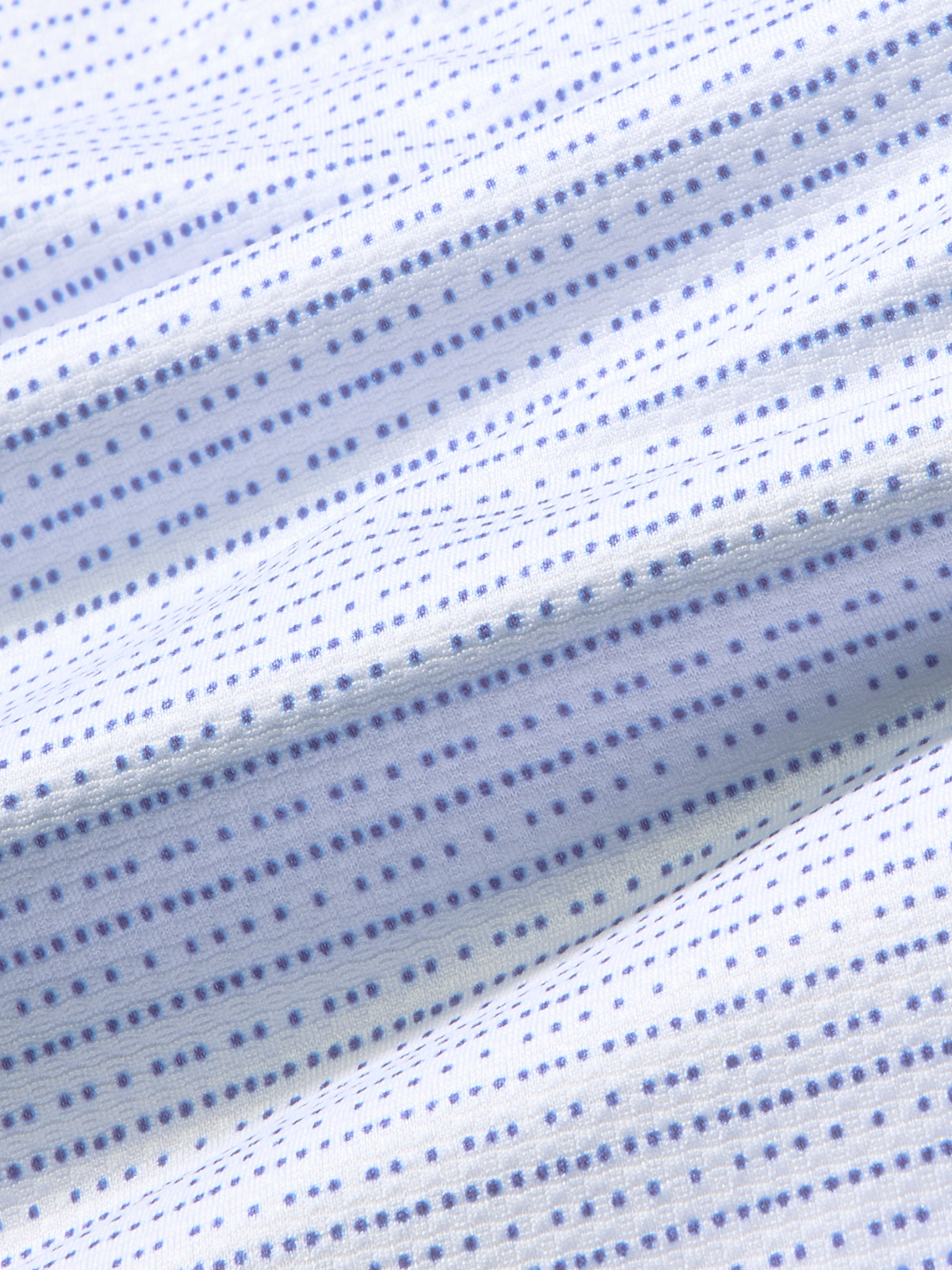 Mizzen + Main Halyard SS Polo - White Dot Stripe
