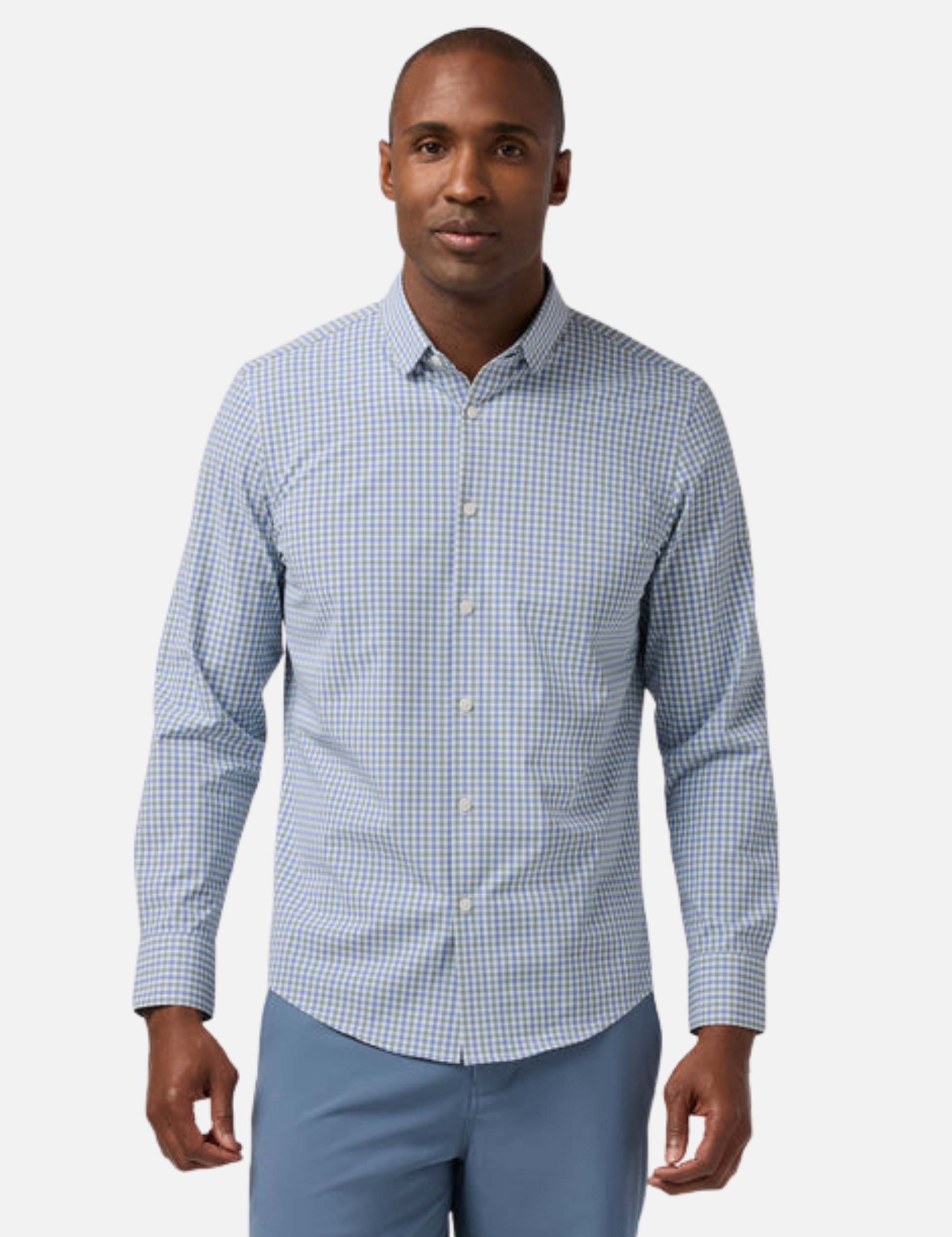 Mizzen and Main No Tuck Long Sleeve LS Dress Shirt  Men’s Summer Tops for Men Wrinkle Free Moisture Wicking Shirts for Guys Athens GA Georgia Kempt Menswear Store Near Me