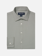 Mizzen + Main Leeward LS Long Sleeve Dress Shirt Formal Work Men’s Tops for Men Olive Green Straton Check Button Down Collared Shirt Fall Winter Fashion Athens GA Georgia Kempt Menswear Store Near Me