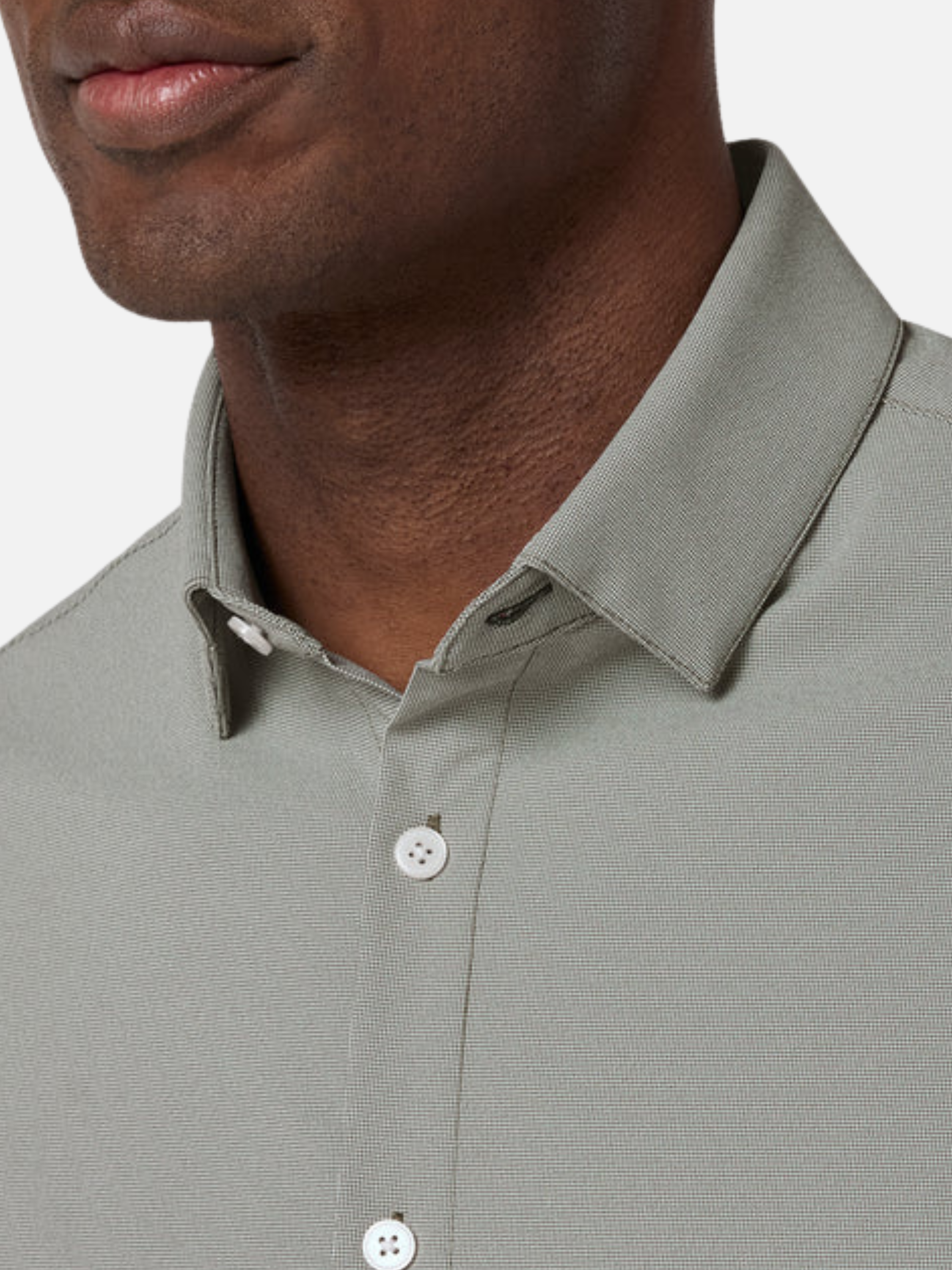 Mizzen + Main Leeward LS Long Sleeve Dress Shirt Formal Work Men’s Tops for Men Olive Green Straton Check Button Down Collared Shirt Fall Winter Fashion Athens GA Georgia Kempt Menswear Store Near Me