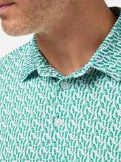 Mizzen and Main Versa SS Short Sleeve Polo Golf Green Swing Masters Augusta Green Golf Tee Athens GA Georgia Kempt Menswear Store Near Me