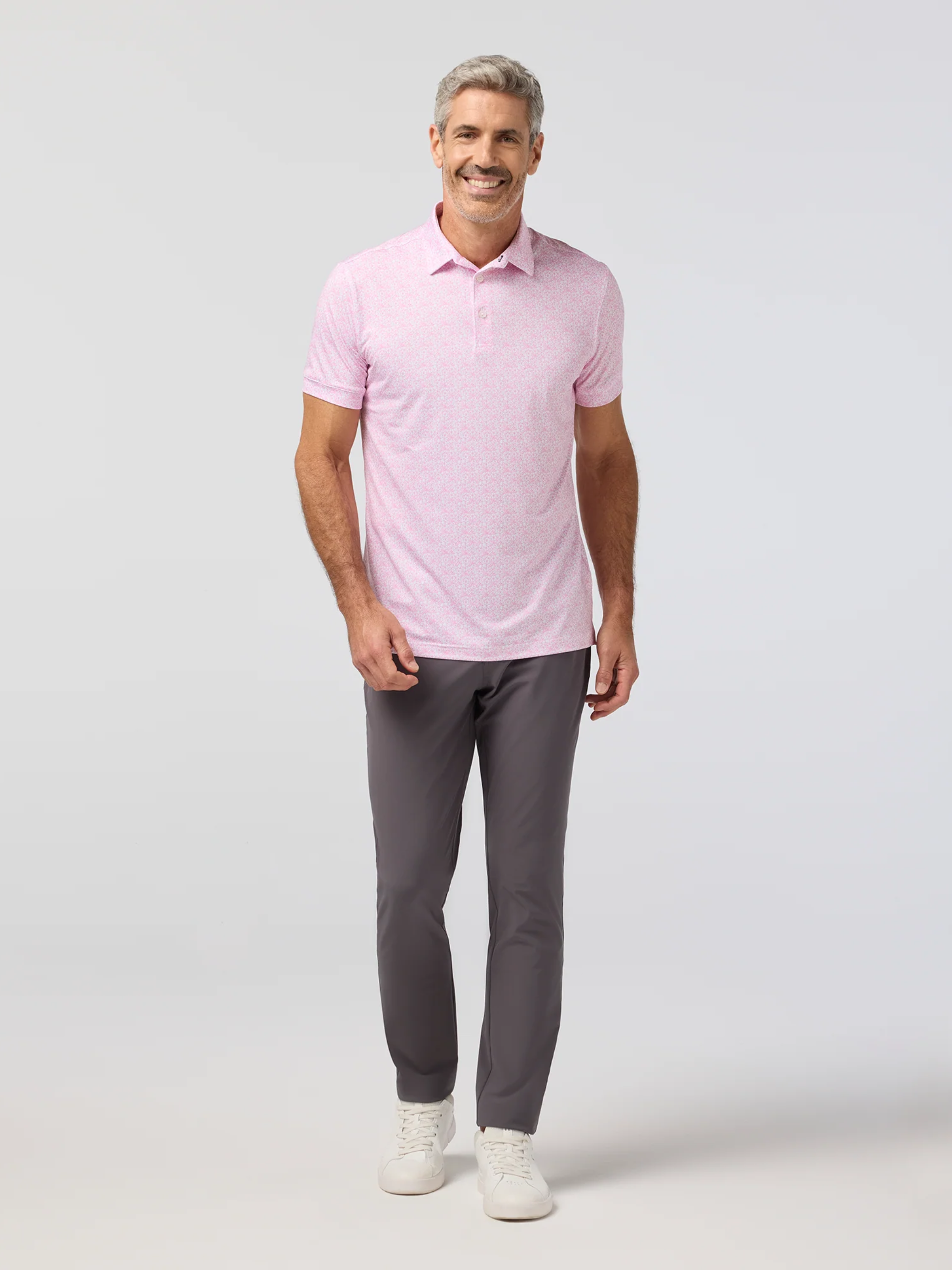 Mizzen and Main Pink Azalea Golf Tee Master’s Athens GA Georgia Kempt Menswear Store Near Me 